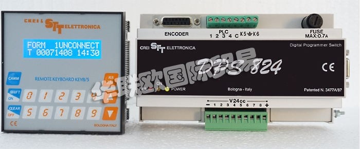 意大利CREI STT Elettronica公司的產(chǎn)品主要是生產(chǎn)電子凸輪編程器：意大利 CREI STT Elettronica電子凸輪編程器、CREI STT Elettronica絕對(duì)式單圈編碼器、電子凸輪編程器、光學(xué)編碼器、繼電器接口、屏蔽電纜、電源、彈性接頭、鍵盤保護(hù)蓋。